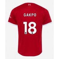 Liverpool Cody Gakpo #18 Hjemmedrakt 2023-24 Kortermet